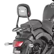Givi Backrest black Vulcan S 650 (15-16) - Duell MP varaosat ja tarvikkeet - 101734 - 1