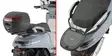 Givi Rear Rack Peugeot Django Evo 125 (2025) - Duell MP varaosat ja tarvikkeet - 102384 - 1