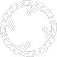 GOLDFREN jarrulevy Etu RM-Z250 07-22RM-Z450 05-17 - Duell MP varaosat ja tarvikkeet - 68764 - 1