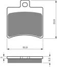GOLDFREN Jarrupalat 150 Ceramic carbon AD - Duell MP varaosat ja tarvikkeet - 67254 - 1