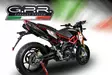 GPR Aprilia Dorsoduro 750 2008/16 Pair Racing slip-on exhaust Furore Nero - Duell MP varaosat ja tarvikkeet - 112304 - 1