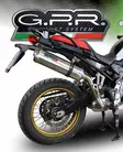 GPR Bmw F 750 Gs 2018/20 e4 EC-Approv. slip-on exhaust Satinox - Duell MP varaosat ja tarvikkeet - 111634 - 1