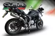 GPR Bmw F 750 Gs 2018/20 e4 EC-Approv. slip-on exhaust Satinox - Duell MP varaosat ja tarvikkeet - 111634 - 1