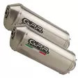GPR Honda Cbf 1000 2006/09 Pair EC-Approv. slip-on exhaust Satinox - Duell MP varaosat ja tarvikkeet - 108524 - 1