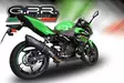 GPR Kawasaki Ninja 400 2018/20 e4 EC-Approv. slip-on exhaust Furore Evo4 Nero - Duell MP varaosat ja tarvikkeet - 109614 - 1
