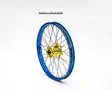 Haan wheel SX&SXF&EXC MODELS 03-14 17-3,50 BLUE RIM/YELLOW HUB - Duell MP varaosat ja tarvikkeet - 63684 - 1