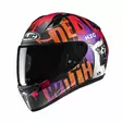 HJC Kypärä C10 Fop Musta/Oranssi MC7SF, XS - Duell ajovarusteet - 56044 - 1
