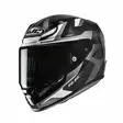 HJC Kypärä RPHA 12 Carbon Xentra Musta/Valkoinen/Harmaa MC5, L - Duell ajovarusteet - 55654 - 1
