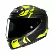 HJC Kypärä RPHA 12 Lawin MC4SF Musta/Fluo Keltainen/Vihreä XL - Duell ajovarusteet - 56114 - 1