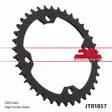 JT Rear Sprocket JTR1857.38ZBK - Duell MP varaosat ja tarvikkeet - 117844 - 1