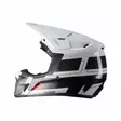Leatt Kypärä+Ajolasit Moto 9.5 L 59-60cm Carbon/Valkoinen V26 - Duell ajovarusteet - 45934 - 1