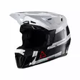Leatt Kypärä+Ajolasit Moto 9.5 L 59-60cm Carbon/Valkoinen V26 - Duell ajovarusteet - 45934 - 1