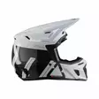 Leatt Kypärä+Ajolasit Moto 9.5 M 57-58cm Carbon/Valkoinen V26 - Duell ajovarusteet - 45334 - 1