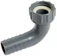 Letkuliitin 90° naaras 3/4" x 19mm - Duell venetarvikkeet - 6324 - 1