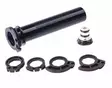 ODI Fusion PRO Alloy Throttle Tube MX 7/8" BLACK Alloy with Internal Sealed Bea - Duell MP varaosat ja tarvikkeet - 53484 - 1