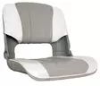 OS SKIPPER SEAT FOLDING UPHOLSTERED 5 PANEL GREY/WHITE - Duell venetarvikkeet - 132534 - 1