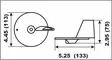 Perf metals anodi evä Honda BF75/BF90/BF115/BF130 - Duell venetarvikkeet - 135364 - 1