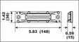 Perf metals anodi tanko Honda BF35-BF60 - Duell venetarvikkeet - 136054 - 1