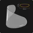 Pinlock FOGCITY Easy Universaali Full Face Medium - Duell ajovarusteet - 58344 - 1