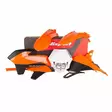 Polisport kit w/ MMX headlight enduro KTM EXC/EXC-F(14-16)Orange - Duell MP varaosat ja tarvikkeet - 129154 - 1