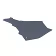 Polisport side panel Yamaha YZ125/250 (22-..) Nardo Grey (1) - Duell MP varaosat ja tarvikkeet - 130994 - 1
