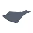 Polisport side panel Yamaha YZ125/250 (22-..) Nardo Grey (1) - Duell MP varaosat ja tarvikkeet - 130994 - 1