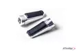 Puig Footpegs Racing+Rubber Rig/Left C/Silver - Duell MP varaosat ja tarvikkeet - 91984 - 1