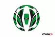 Puig Fuel Cap Cover Mod. Radikal Kawasaki C/Green - Duell MP varaosat ja tarvikkeet - 90364 - 1