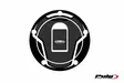 Puig Fuel Cap Cover Naked Kawasaki C/Grey - Duell MP varaosat ja tarvikkeet - 92544 - 1
