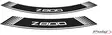 Puig Kit 8 Rim Strips Z800 C/White - Duell MP varaosat ja tarvikkeet - 92654 - 1