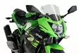 Puig Racing Screen Kawasaki Ninja 125 19' C/Clear - Duell MP varaosat ja tarvikkeet - 94884 - 1