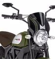 Puig Windshield Retrovision Scrambler 15-17 Black/Bl - Duell MP varaosat ja tarvikkeet - 91134 - 1