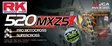 RK MM520MXZ5 Offroad Pro ketju Vihreä +CL (Jousil.) - Duell MP varaosat ja tarvikkeet - 117694 - 1