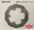 Sbs Jarrulevy Upgrade - Duell MP varaosat ja tarvikkeet - 122964 - 1
