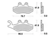 Sbs Jarrupalat Ceramic (786HF) - Duell MP varaosat ja tarvikkeet - 123584 - 1