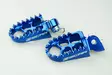 Scar Evolution Footpegs - Ktm/Husab./Husq./Sherco/Beta 05-17 Blue color - Duell MP varaosat ja tarvikkeet - 75354 - 1