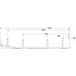 Sno-X Ripper Four Ohjausrauta pari 4" Kovametalli - Duell MK varaosat ja tarvikkeet - 22844 - 1