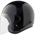 Snowpeople Pro avokypärä tuplavisiirillä musta, XS - Duell ajovarusteet - 60054 - 1