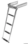 Step ladder under platform 4 steps XL - Duell venetarvikkeet - 4804 - 1