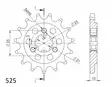 Supersprox / JT Eturatas 1448.15 - Duell MP varaosat ja tarvikkeet - 119804 - 1