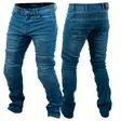 TIMELESS Rascal kevlarfarkku 33/33" sininen stretch CE - Duell ajovarusteet - 50434 - 1