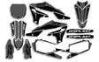 UFO Graphic Kit YZ250F 19-23 YZ450F 18-22 Stokes Grey - Duell MP varaosat ja tarvikkeet - 47564 - 1