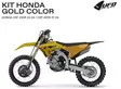 UFO Muovisarja 6-osainen CRF250R 22-24- CRF450R 21-24 Gold/Black - Duell MP varaosat ja tarvikkeet - 47644 - 1