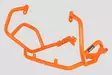 Yakk EXP Crash bar lower KTM 790/890 Adventure (19-) orange - Duell MP varaosat ja tarvikkeet - 99834 - 1