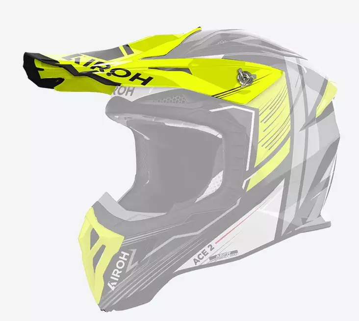 Airoh Aviator Ace 2 Peak Engine Yellow Gloss - Duell ajovarusteet - 59175 - 1