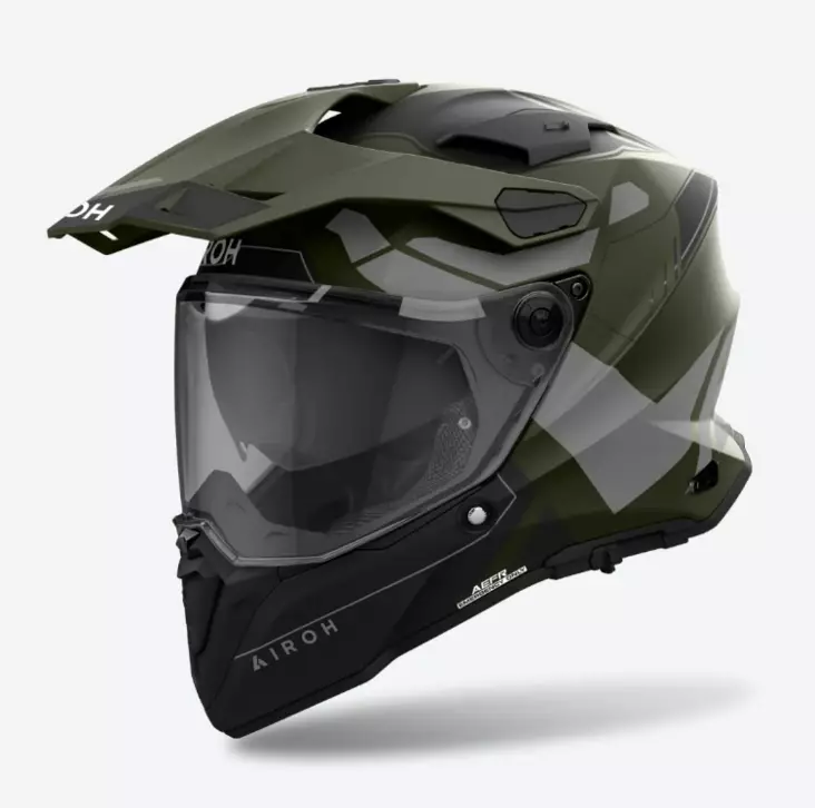 Airoh Kypärä Commander 2 Reveal Vihreä, 2XL - Duell ajovarusteet - 61025 - 1