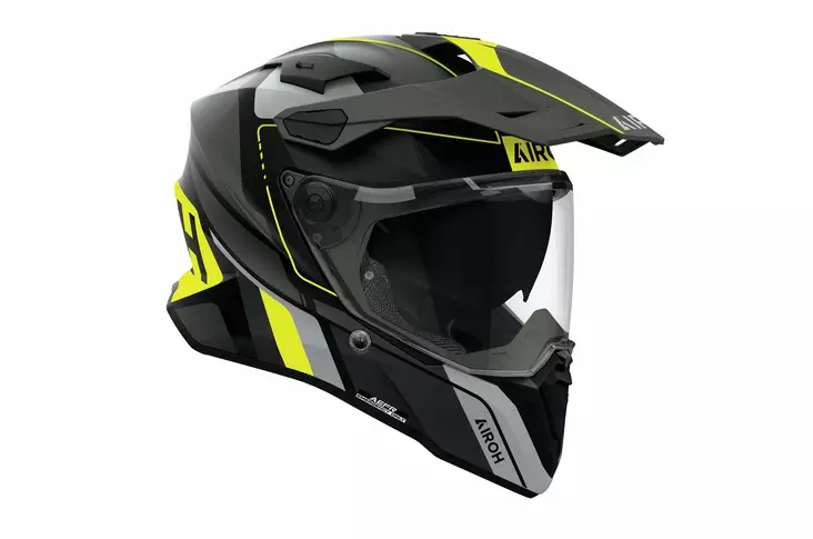 Airoh Kypärä Commander 2 Skip Keltainen matta, 3XL - Duell ajovarusteet - 59595 - 1