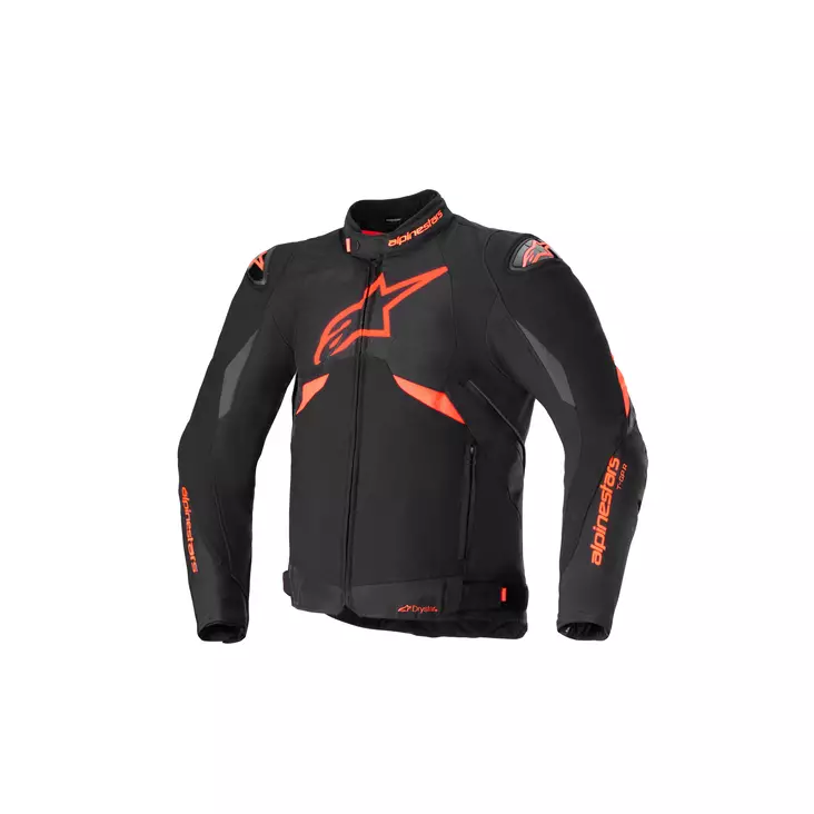 Alpinestars Ajotakki T-GP R v3 Drystar Musta/Punainen Fluo/Valkoinen - Duell ajovarusteet - 42495 - 1