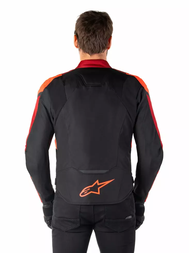 Alpinestars Ajotakki T-Jaws v4 Vedenpitävä Musta/Punainen Fluo, XXL - Duell ajovarusteet - 42765 - 1