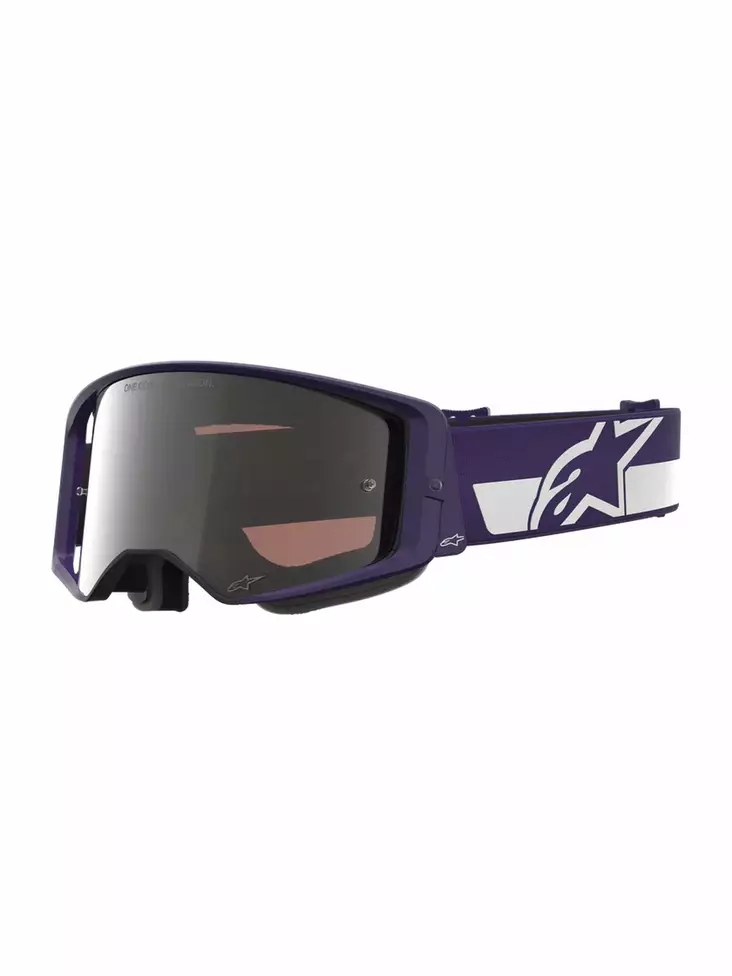 Alpinestars Goggle Supertech LTD HUNTA96 XXV PURPLE WHITE MIRROR SILVER - Duell ajovarusteet - 37745 - 1